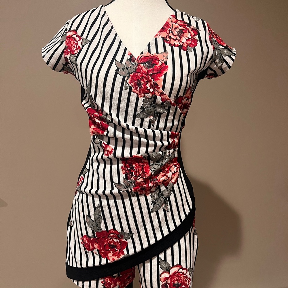 Cute Floral Romper